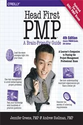 Book cover of Head First PMP (4th ed.) by Jennifer Greene