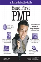 Book cover of Head First PMP by Andrew Stellman