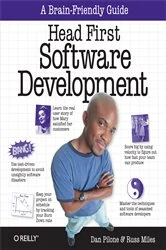 Book cover of Head First Software Development by Dan Pilone