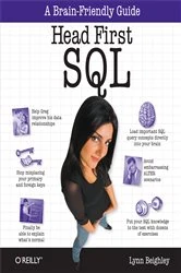 Book cover of Head First SQL by Lynn Beighley