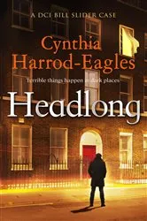 Book cover of Headlong by Cynthia Harrod-Eagles