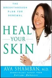 Book cover of Heal Your Skin by Ava Shamban