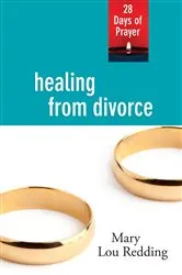 Book cover of Healing from Divorce by Mary Lou Redding