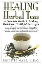 Book cover of Healing Herbal Teas by Sarah Farr