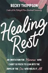 Book cover of Healing Rest by Thomas Nelson