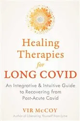 Book cover of Healing Therapies for Long Covid by Vir McCoy
