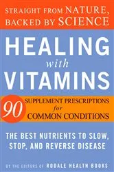 Book cover of Healing with Vitamins by Unknown