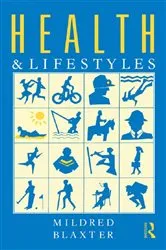 Book cover of Health and Lifestyles by Mildred Blaxter