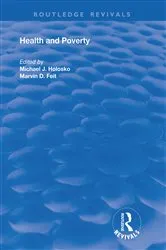 Book cover of Health and Poverty by Michael J Holosko