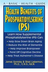 Book cover of Health Benefits of Phosphatidylserine (PS) by James Gormley