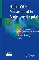 Book cover of Health Crisis Management in Acute Care Hospitals by Ridwan Shabsigh