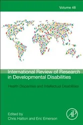 Book cover of Health Disparities and Intellectual Disabilities by Christopher Hatton