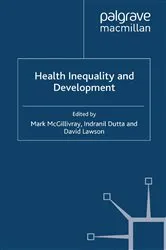 Book cover of Health Inequality and Development by M. McGillivray