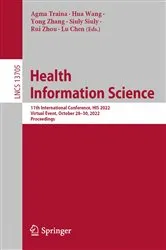 Book cover of Health Information Science by Jing He