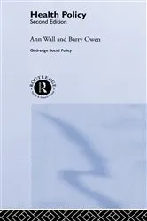 Book cover of HEALTH POLICY (2nd ed.) by Ann Wall