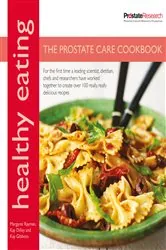 Book cover of Healthy Eating: The Prostate Care Cookbook by N/A