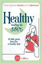 Book cover of Healthy routines du soir by Eva Bertrand