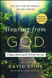 Book cover of Hearing from God by David Stine