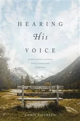 Book cover of Hearing His Voice by Chris Tiegreen