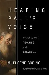 Book cover of Hearing Paul's Voice by M. Eugene Boring