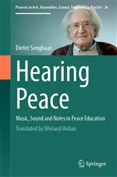 Book cover of Hearing Peace by Dieter Senghaas