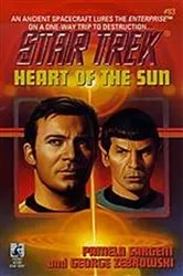 Book cover of Heart Of The Sun Star Trek 83 by George Zebrowski
