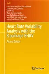 Book cover of Heart Rate Variability Analysis with the R package RHRV (2nd ed.) by Constantino Antonio García Martínez