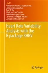 Book cover of Heart Rate Variability Analysis with the R package RHRV by Constantino Antonio García Martínez