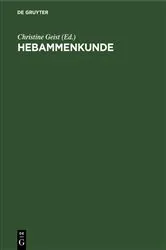 Book cover of Hebammenkunde by Christine Geist