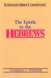 Book cover of Hebrews- Everyman's Bible Commentary by Charles Pfeiffer