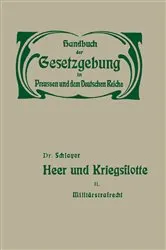 Book cover of Heer und Kriegsflotte by M. Schlauer
