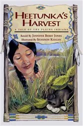 Book cover of Heetunka's Harvest by Jennifer Berry Jones