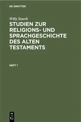 Book cover of Heft 1 by Willy Staerk