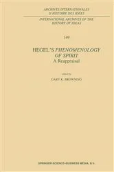 Book cover of Hegel’s Phenomenology of Spirit: A Reappraisal by G.K. Browning