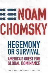 Book cover of Hegemony or Survival by Noam Chomsky