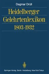 Book cover of Heidelberger Gelehrtenlexikon 1803â€“1932 by Dagmar DrÃ¼ll