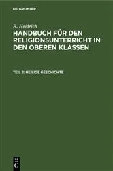 Book cover of Heilige Geschichte by R. Heidrich