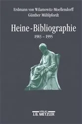 Book cover of Heine-Bibliographie 1983-1995 by Erdmann von Wilamowitz-Moellendorf