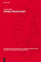 Book cover of Heines Prosakunst by Joachim Müller