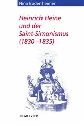 Book cover of Heinrich Heine und der Saint-Simonismus 1830 – 1835 by Nina Bodenheimer