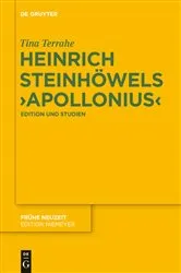 Book cover of Heinrich Steinhöwels ‚Apollonius‘ by Tina Terrahe
