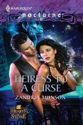 Book cover of Heiress to a Curse by Zandria Munson