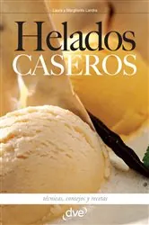 Book cover of Helados caseros by Laura Landra