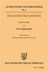 Book cover of Heliand und Genesis (5th ed.) by Otto Behaghel