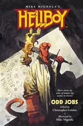 Book cover of Hellboy: Odd Jobs by Various