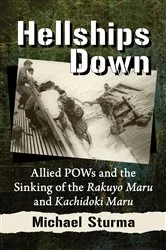 Book cover of Hellships Down by Michael Sturma