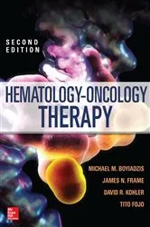Book cover of Hematology - Oncology Therapy (2nd ed.) by Michael M. Boyiadzis