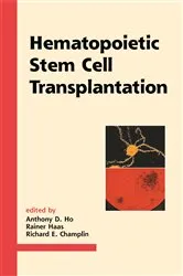 Book cover of Hematopoietic Stem Cell Transplantation by Anthony D. Ho