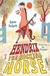 Book cover of Hendrix the Rocking Horse by Gavin Puckett