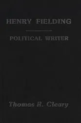 Book cover of Henry Fielding by Thomas R. Cleary